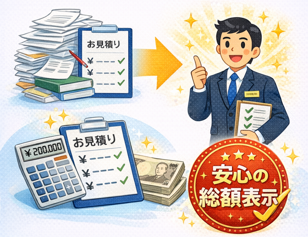 安心の料金設定