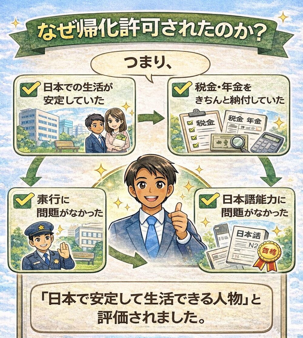 帰化された理由